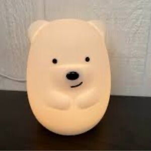 Cream Bear Night Light